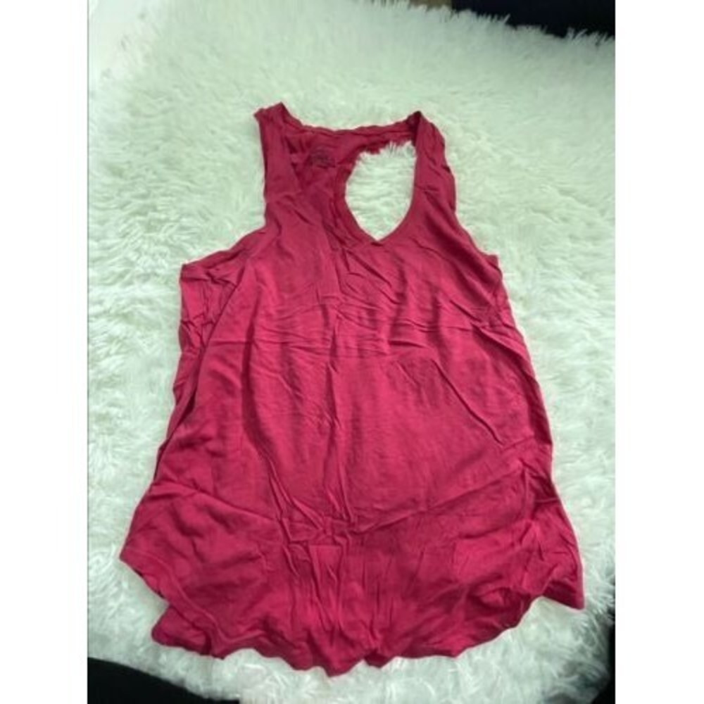 Womens American Eagle Pink Tank Top Shirt Size Medium